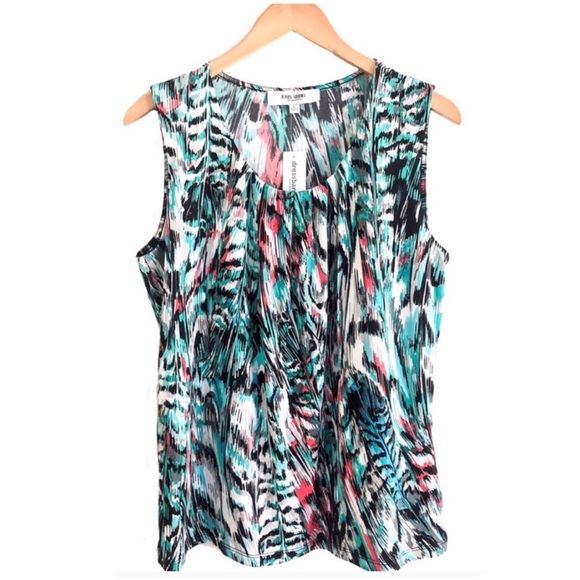 Jones Studio Tops - JONES STUDIO® Printed Sleeveless Top